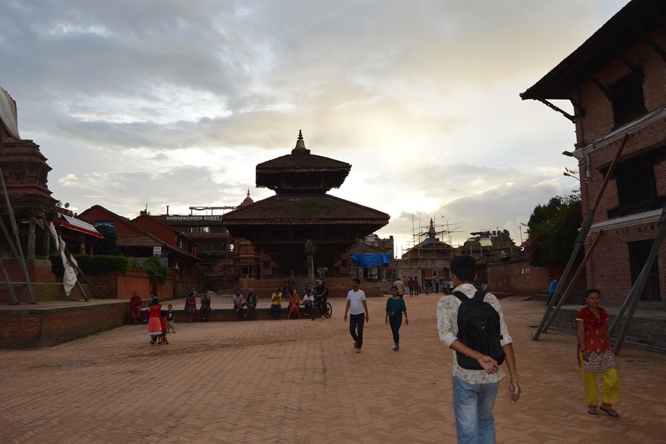 Temples and historic architecture around Bhaktapur Durbar Square